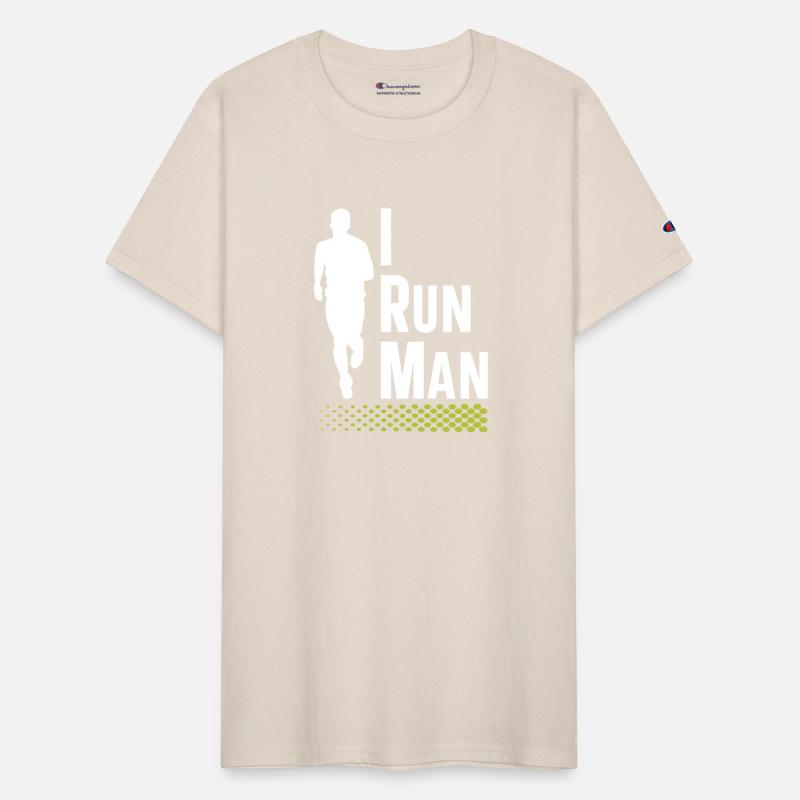 I Run Man | Running Apparel | Fitness Shirt |