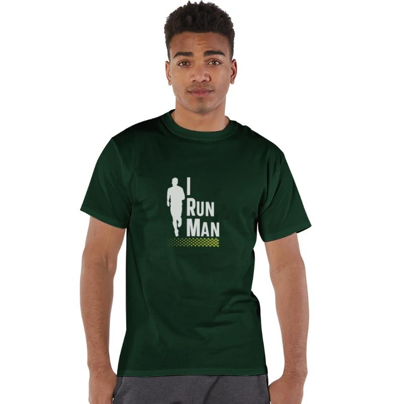 I Run Man | Running Apparel | Fitness Shirt |