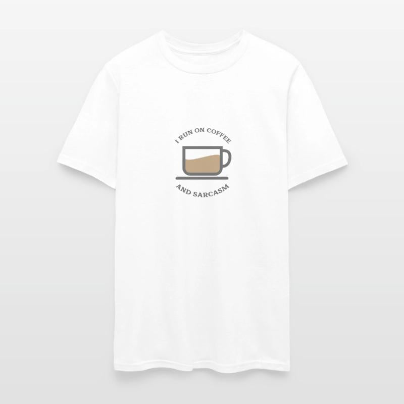 I run on coffee and sarcasm girly coffee