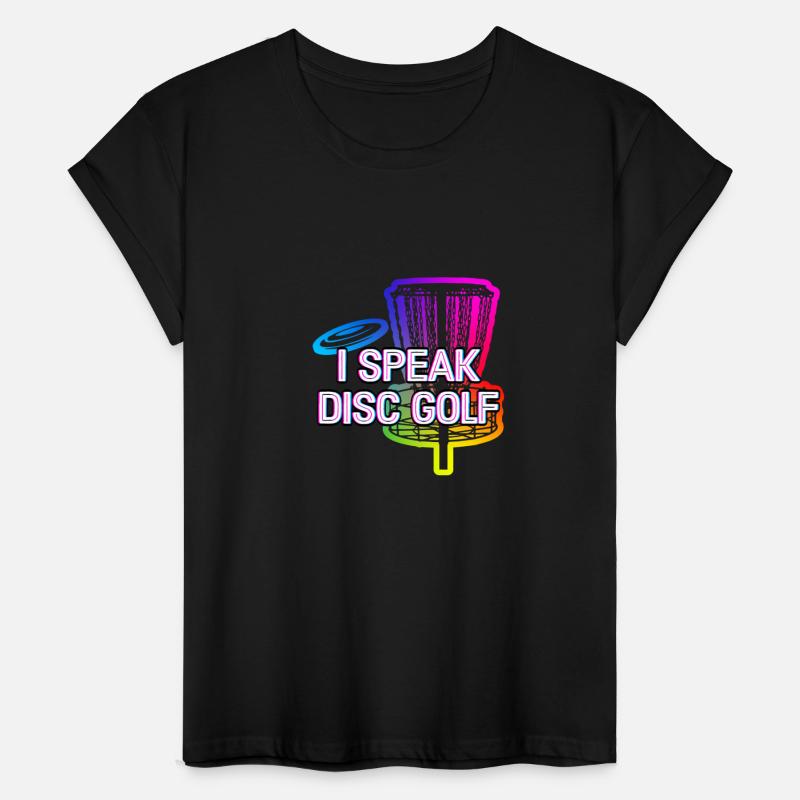 I Speak Disc Golf Funny Golfer Humor Golfing