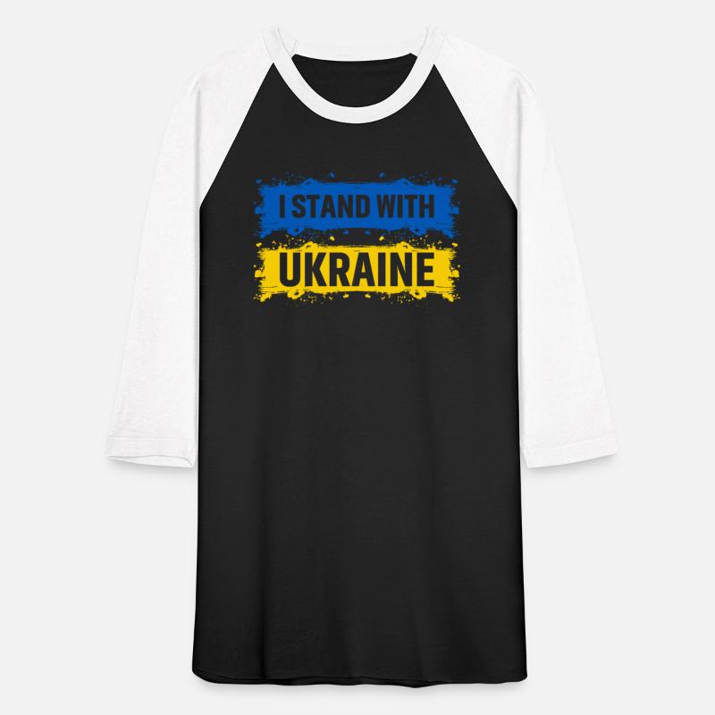 I Stand With Ukraine Ukrainian Flag Retro Vintage