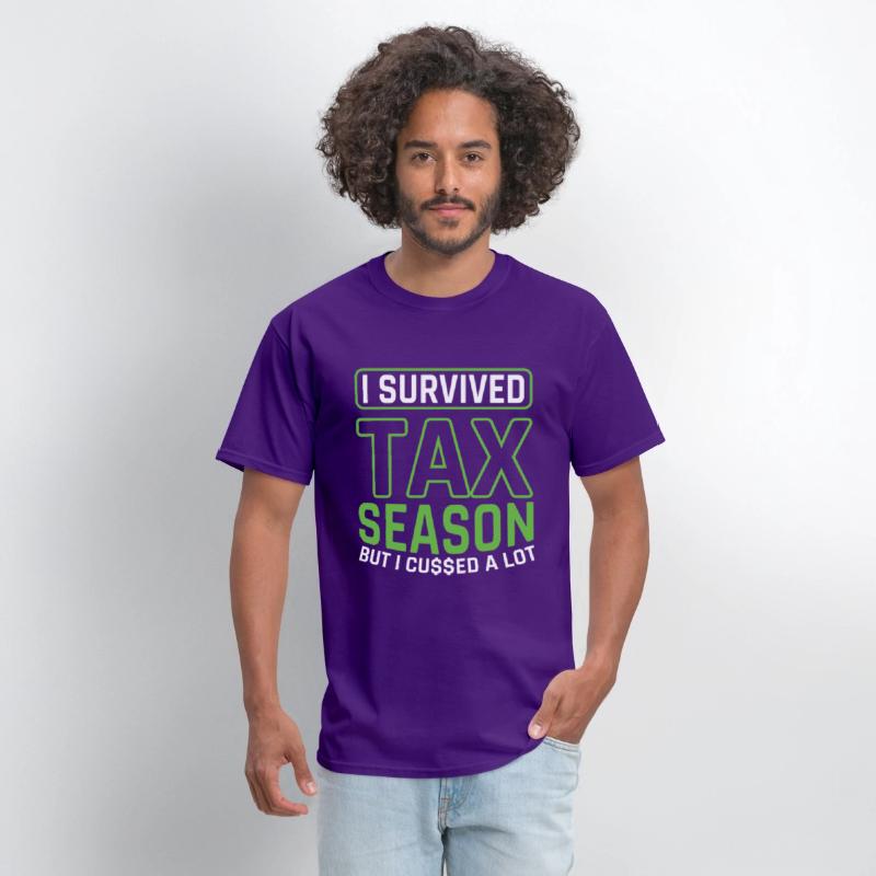 I Survived Tax Season Funny Accountant Accounting