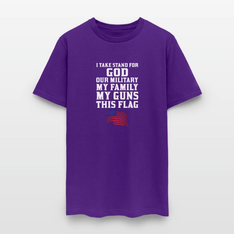 I take stand for God, our military, our family