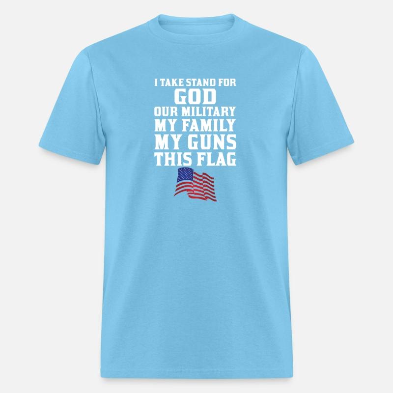 I take stand for God, our military, our family