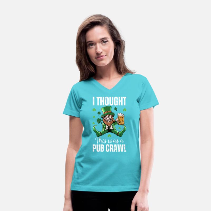 I Thought This Was A Pub Crawl shirt for gift