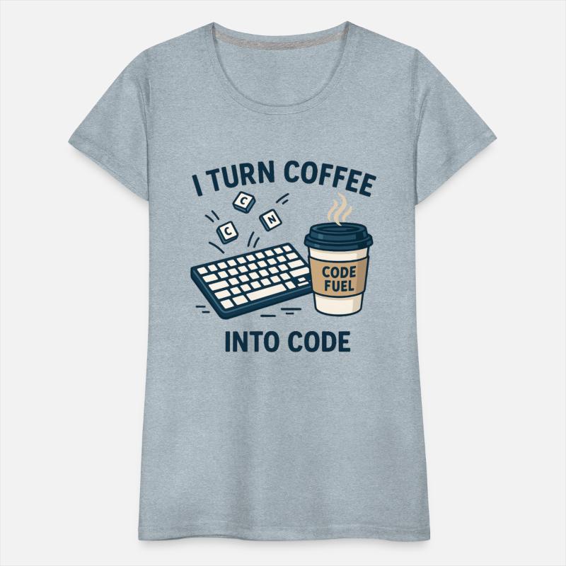 I Turn Coffee Into Code – Funny Programmer