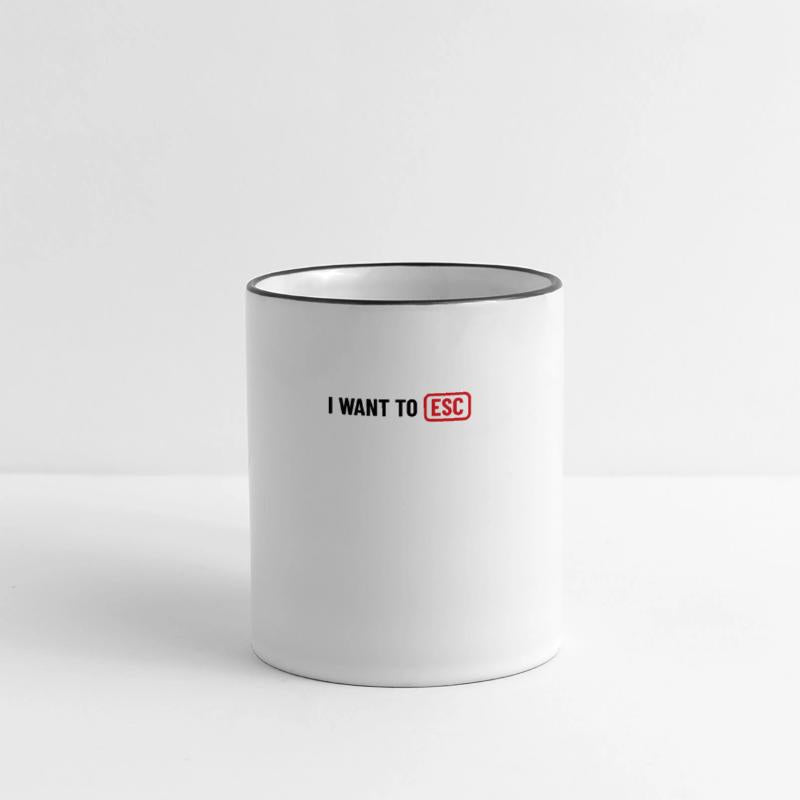I want to ESC - Developer, PC Nerd, Admin Gift