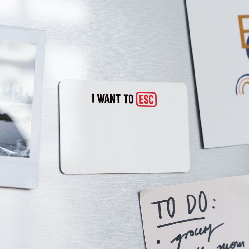 I want to ESC - Developer, PC Nerd, Admin Gift