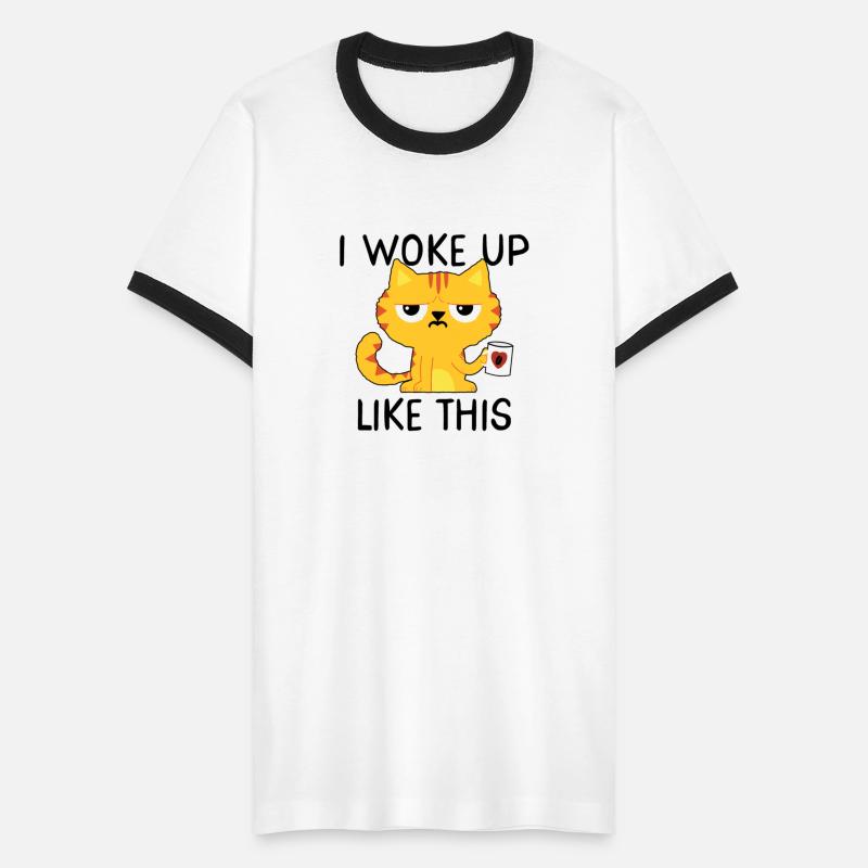 I woke up like this sleep shirt Morning grouch