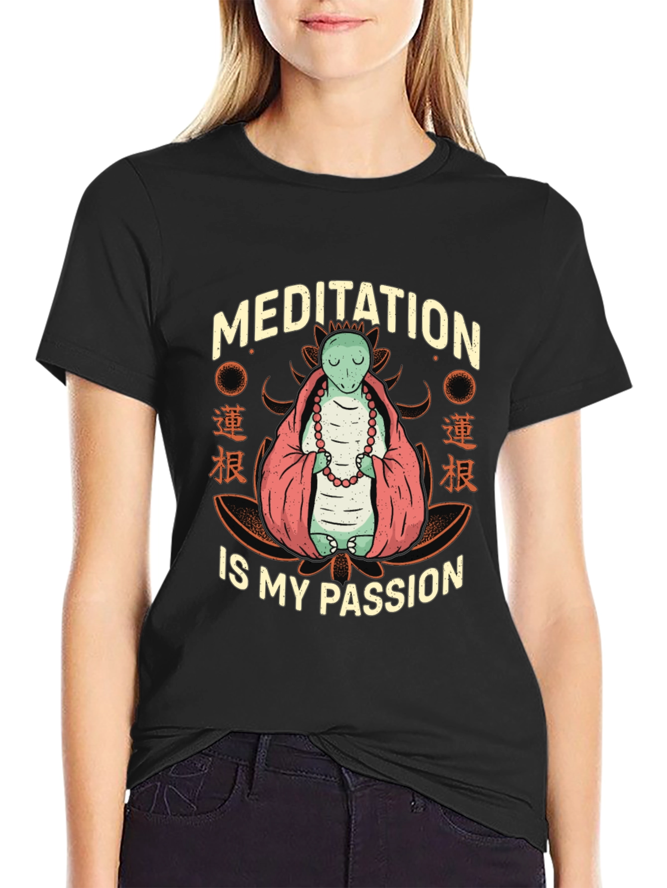Meditation Dragon T-Shirt - Passion Zen Style
