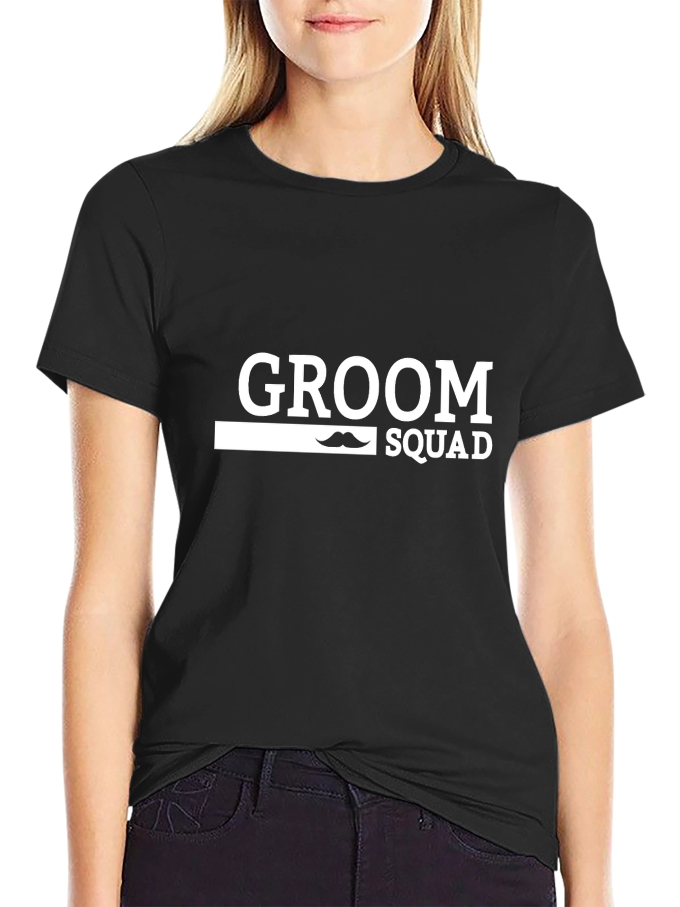 Groom Squad Crew Neck T-Shirt