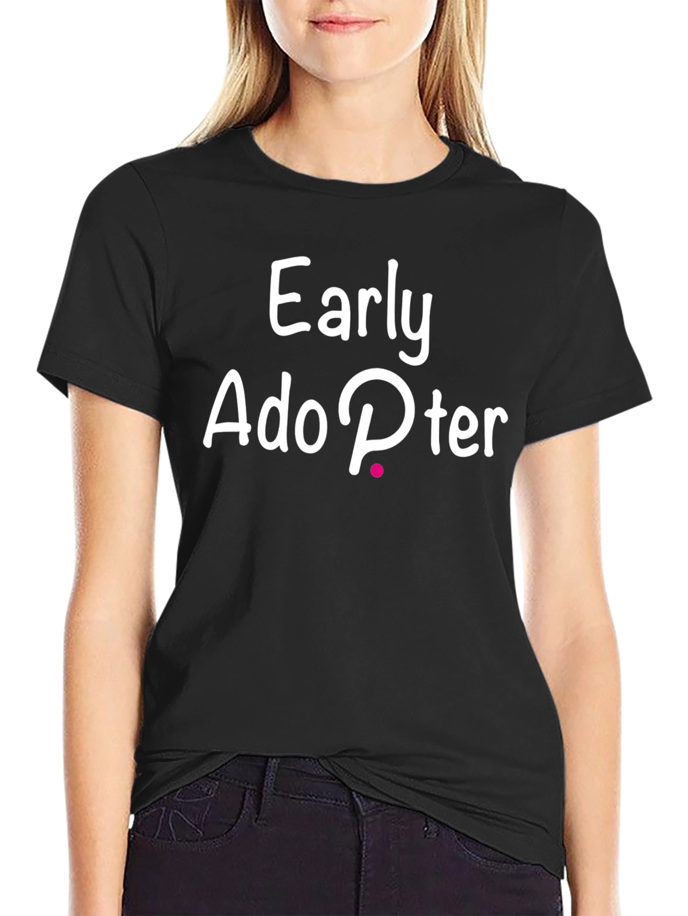 Early Adopter Black T-Shirt
