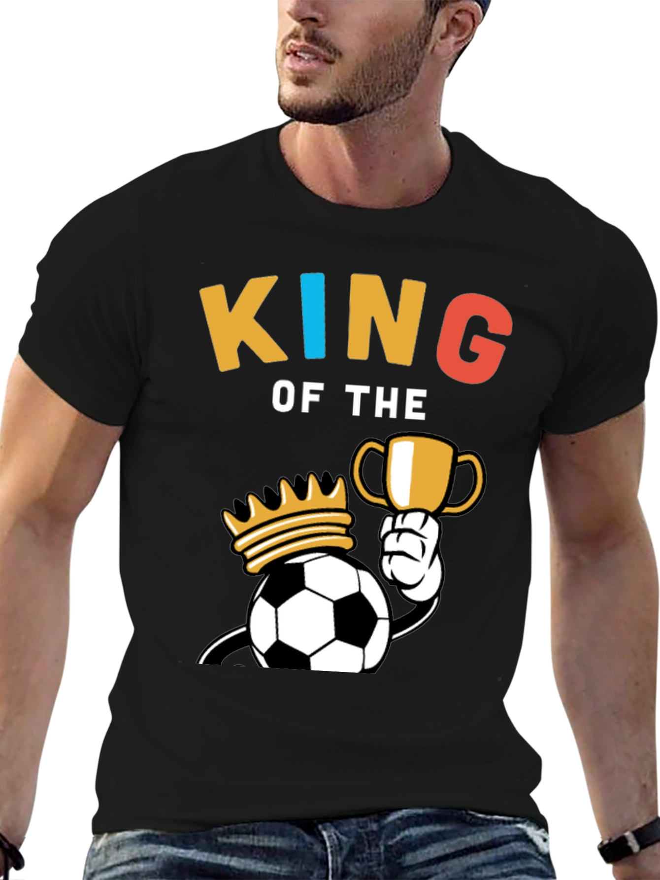 King of the Game Soccer T-Shirt
