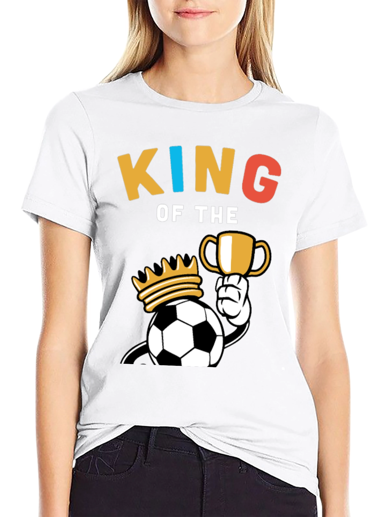 King of the Game Soccer T-Shirt