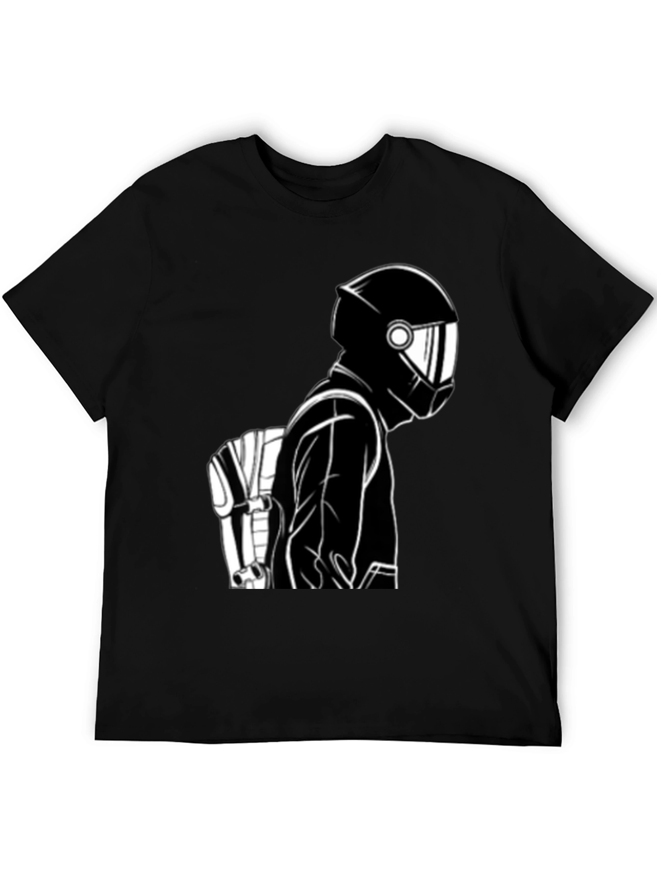 Cool Motorcyclist Graphic Tee