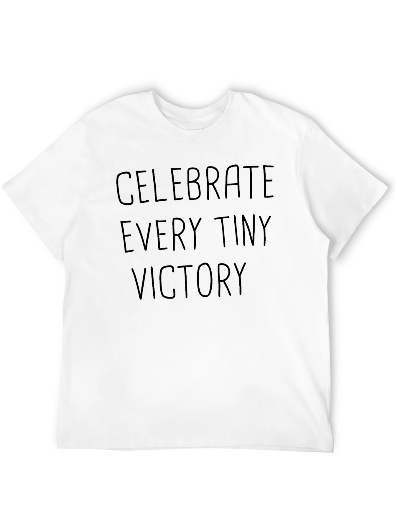 Celebrate Every Tiny Victory - Black Graphic Tee
