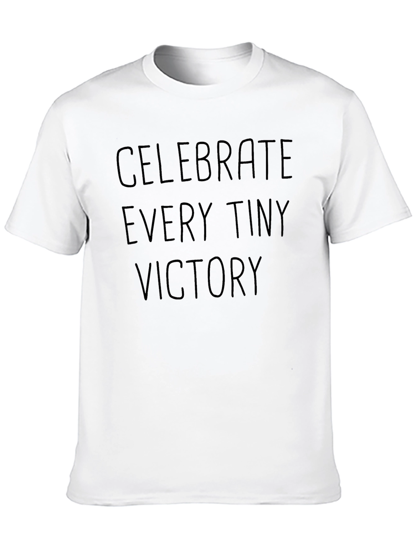 Celebrate Every Tiny Victory - Black Graphic Tee