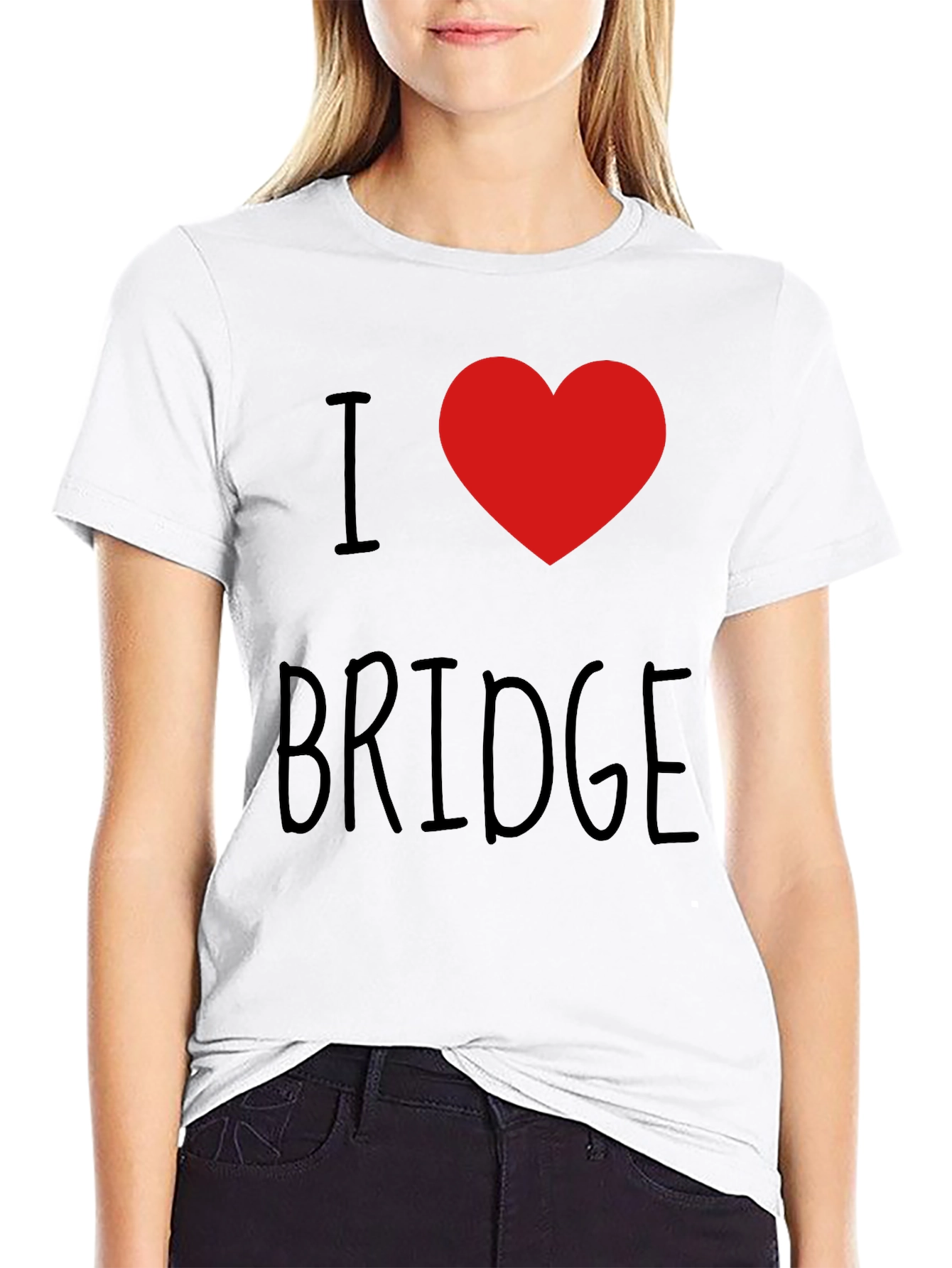 I Heart Bridge - Mens Graphic Tee