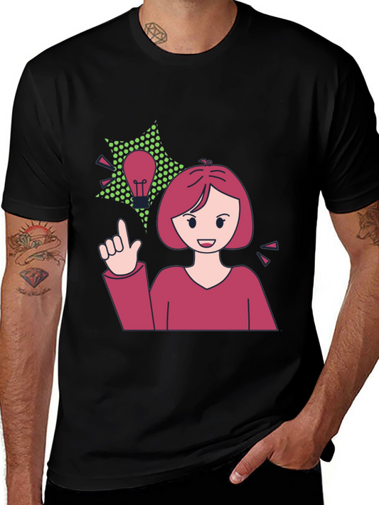 Idea Girl Graphic T-Shirt - Womens Empowerment Tee