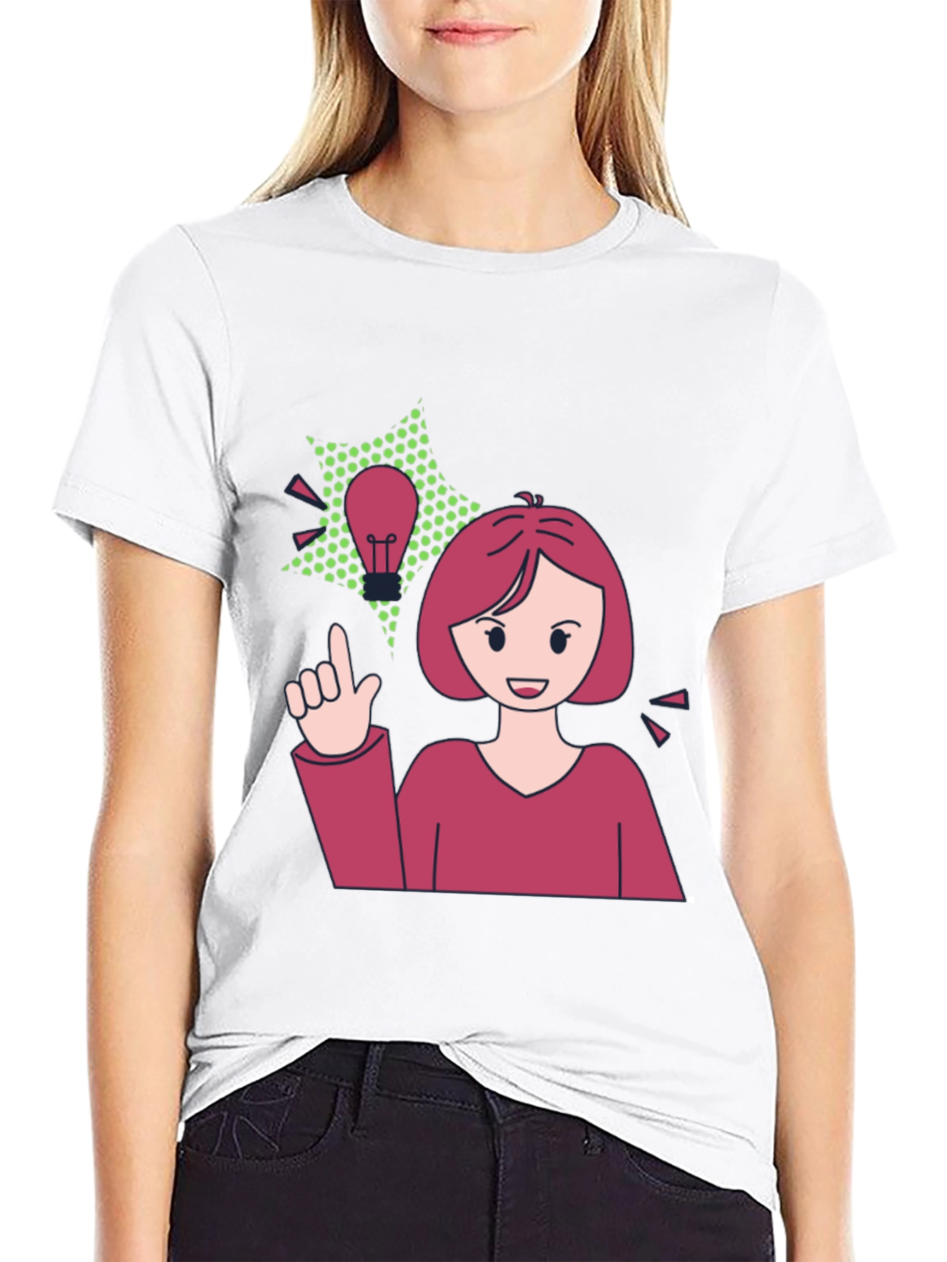 Idea Girl Graphic T-Shirt - Womens Empowerment Tee