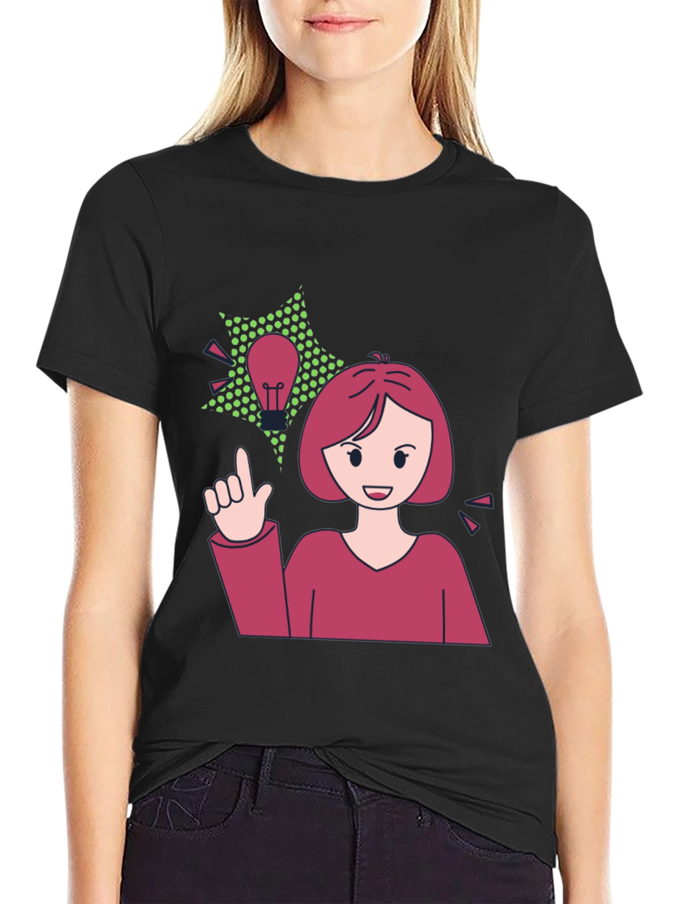 Idea Girl Graphic T-Shirt - Womens Empowerment Tee