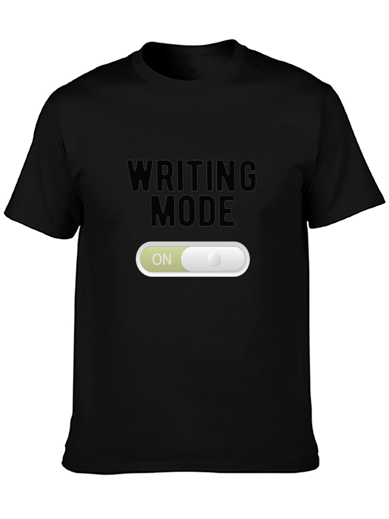 Writing Mode On T-Shirt - Creative Apparel