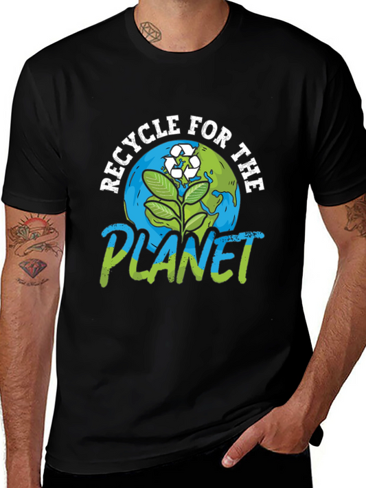 Recycle for the Planet Graphic Tee - Earth Day T-Shirt