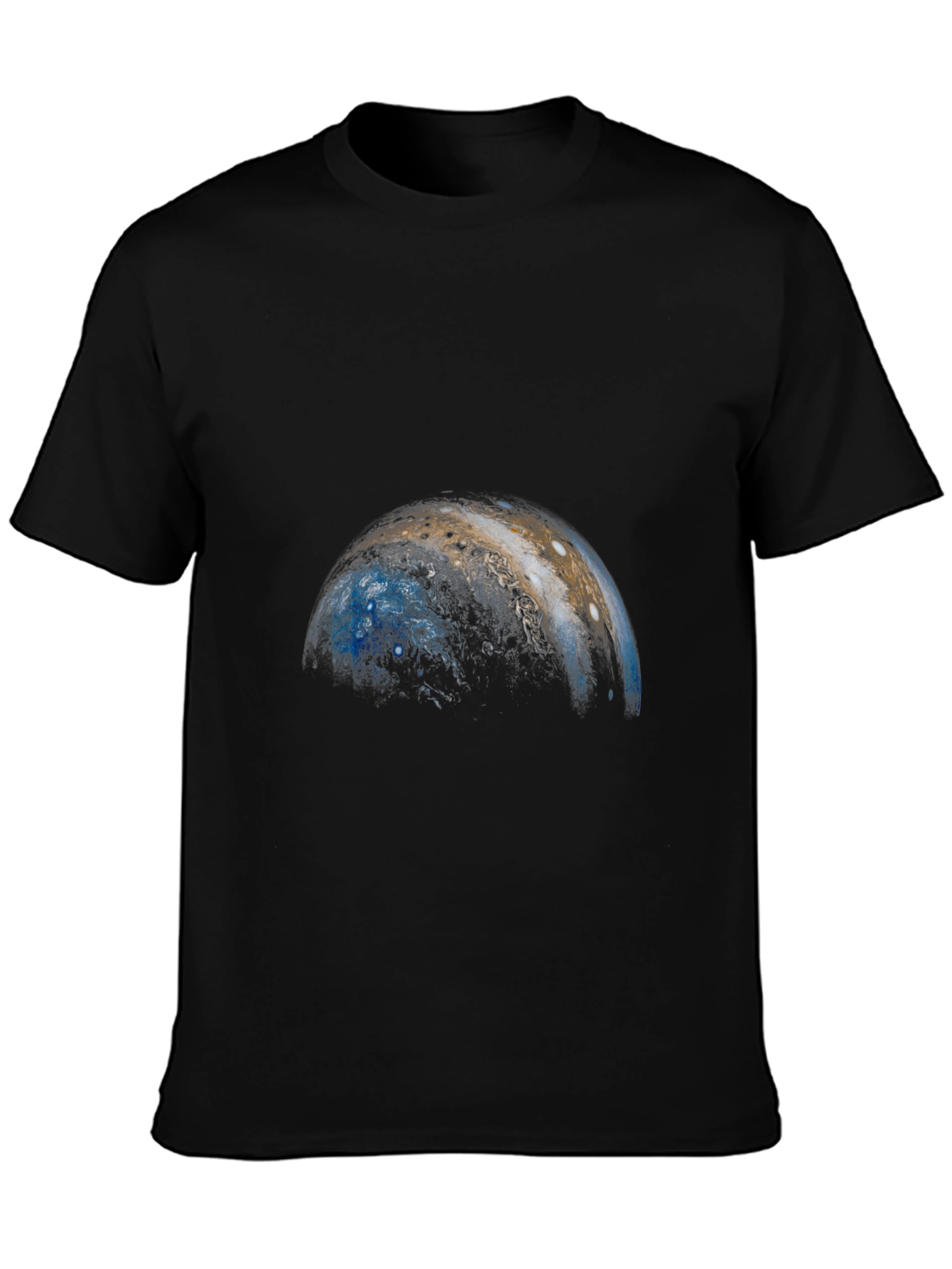 Jupiter Print Black T-Shirt