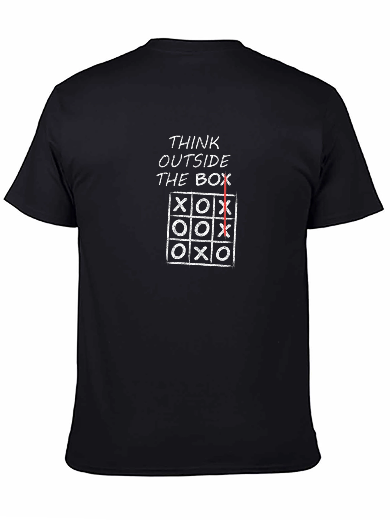 Think Outside the Box Black T-Shirt