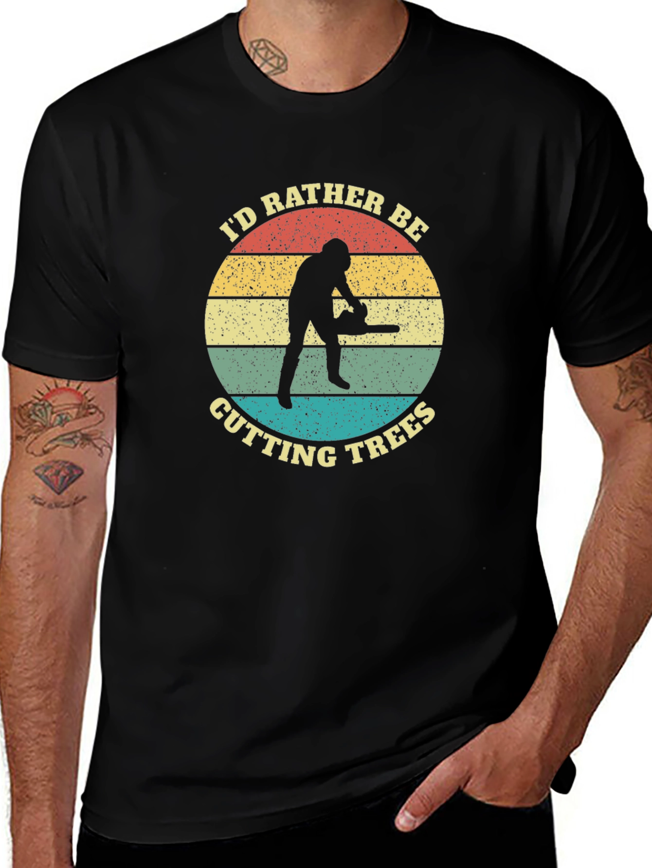 Cutting Trees T-Shirt