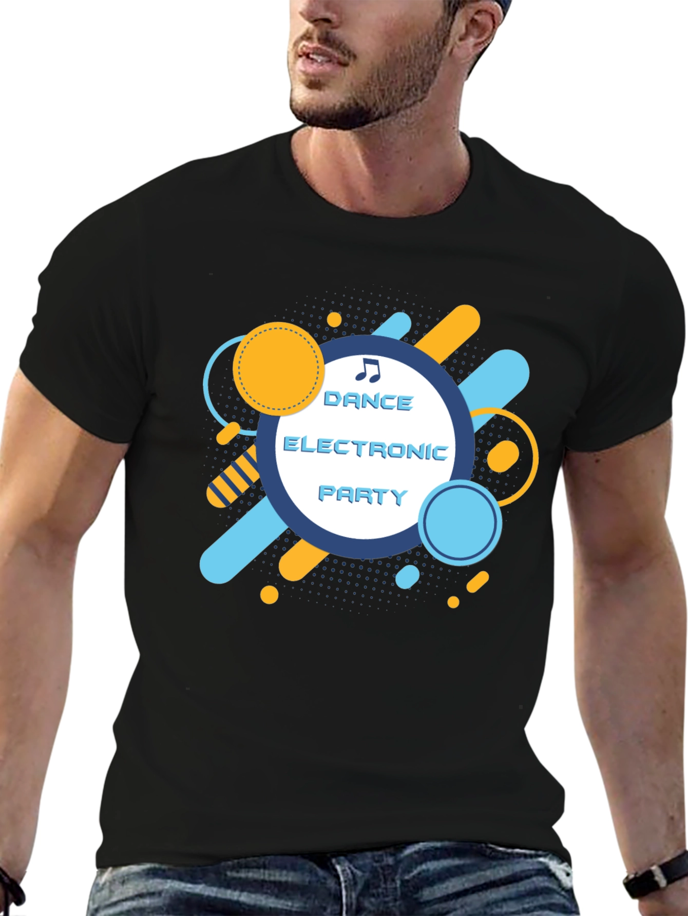 Dance Electronic Party Graphic T-Shirt