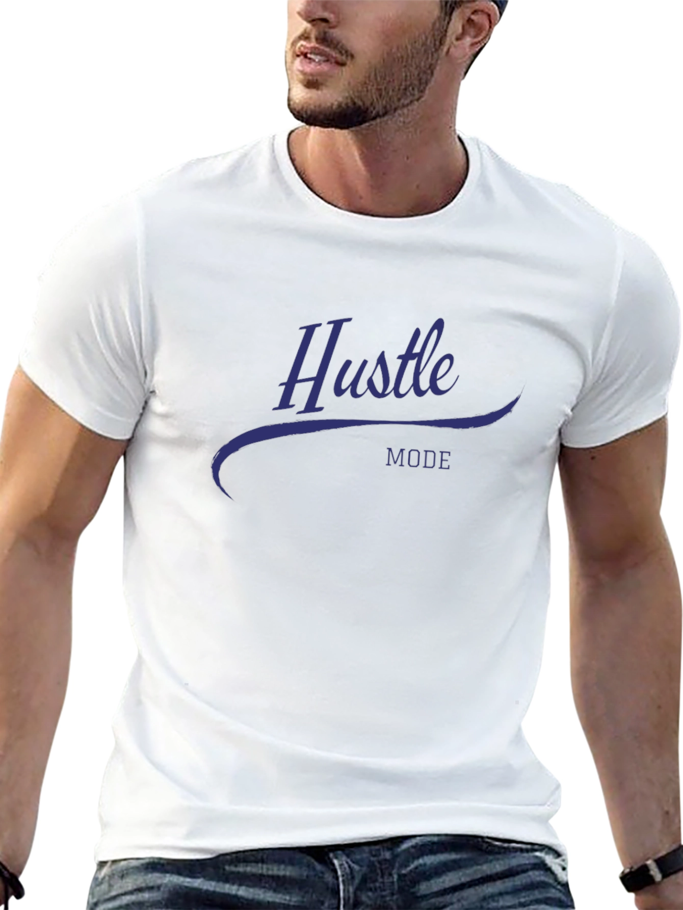 Hustle Mode Black T-Shirt
