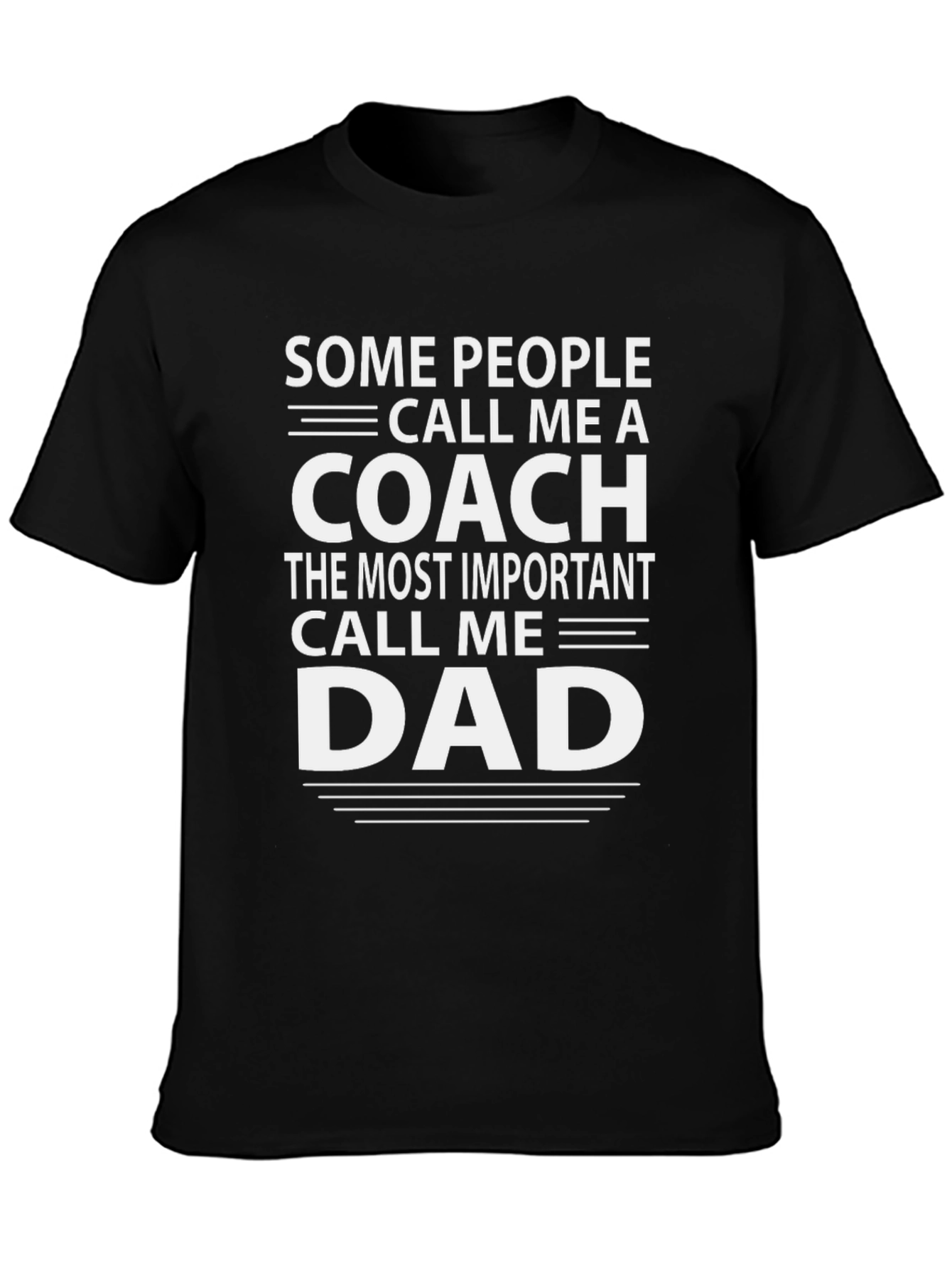 Coach Dad T-Shirt - Funny Fathers Day Gift