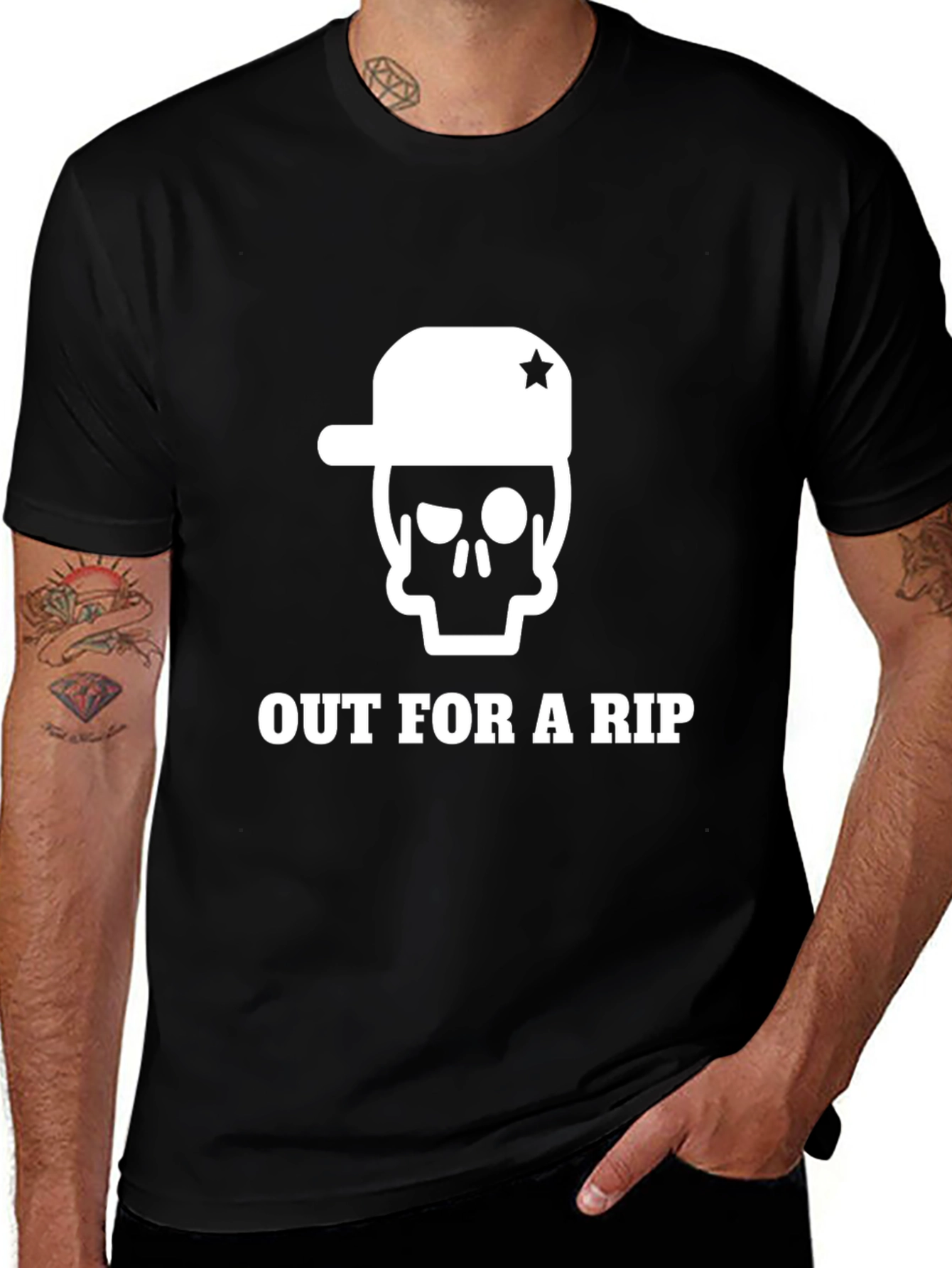 Out For A Rip Skull T-Shirt