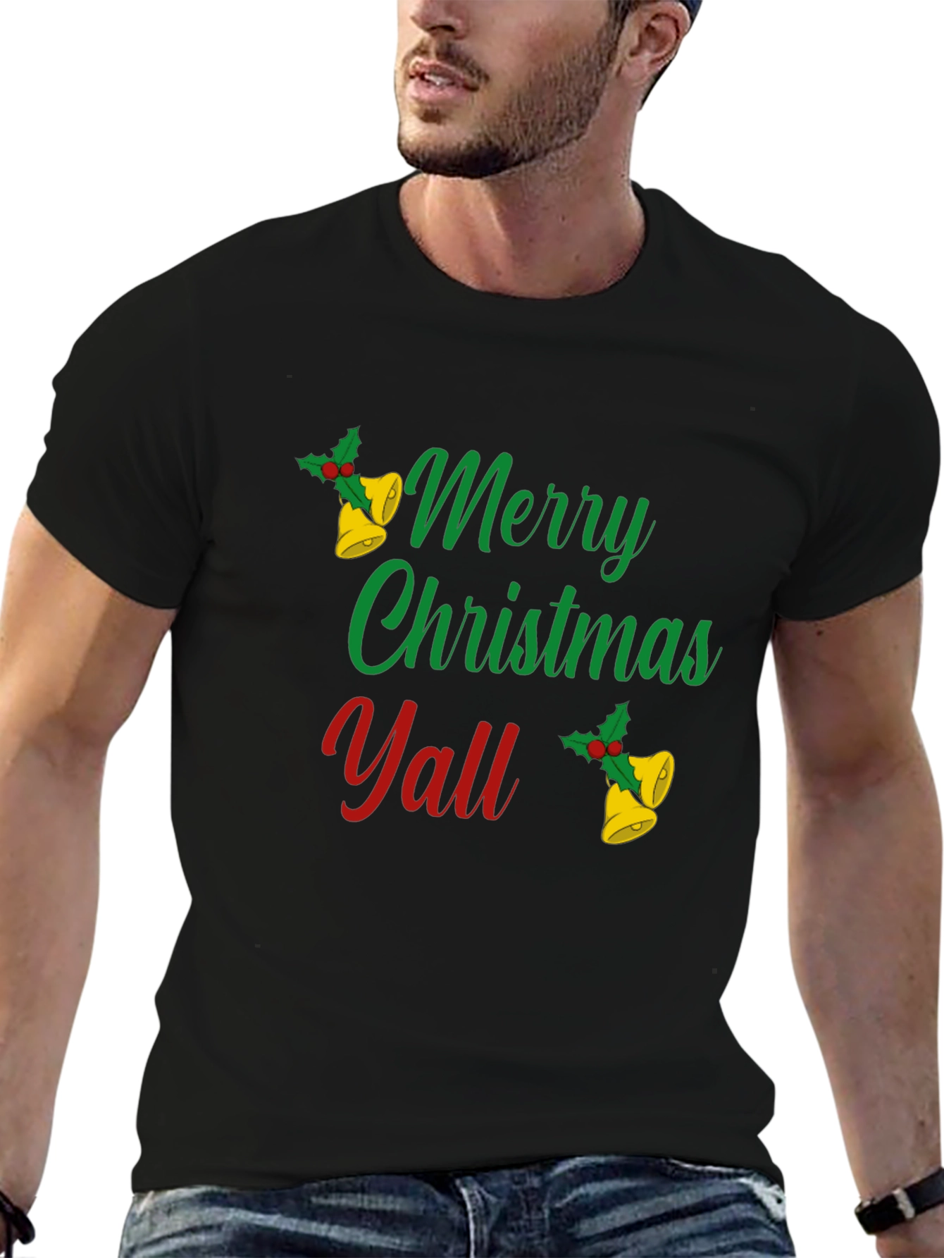 Merry Christmas Yall Holiday T-Shirt