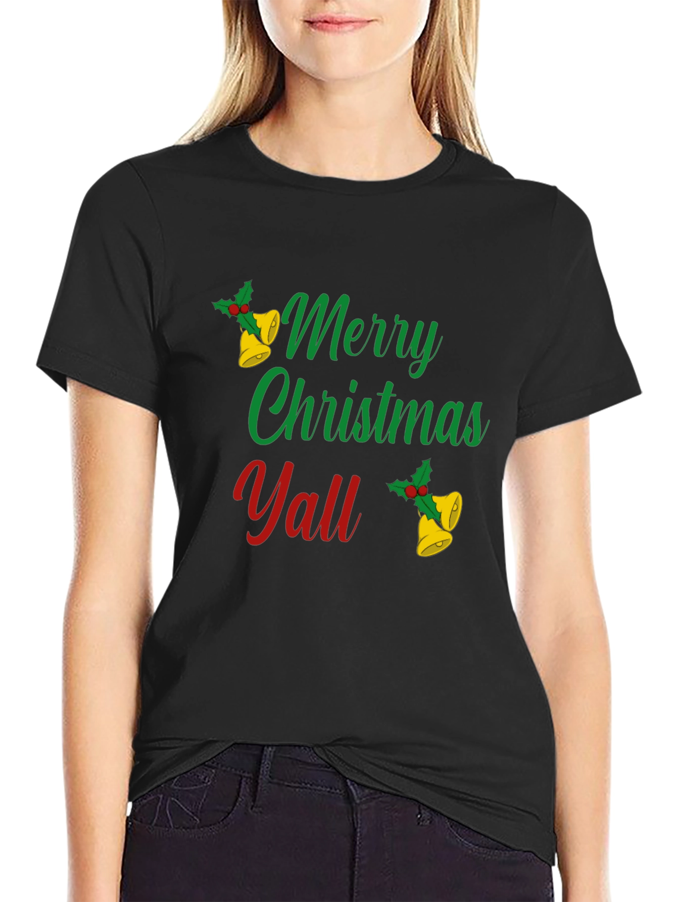 Merry Christmas Yall Holiday T-Shirt