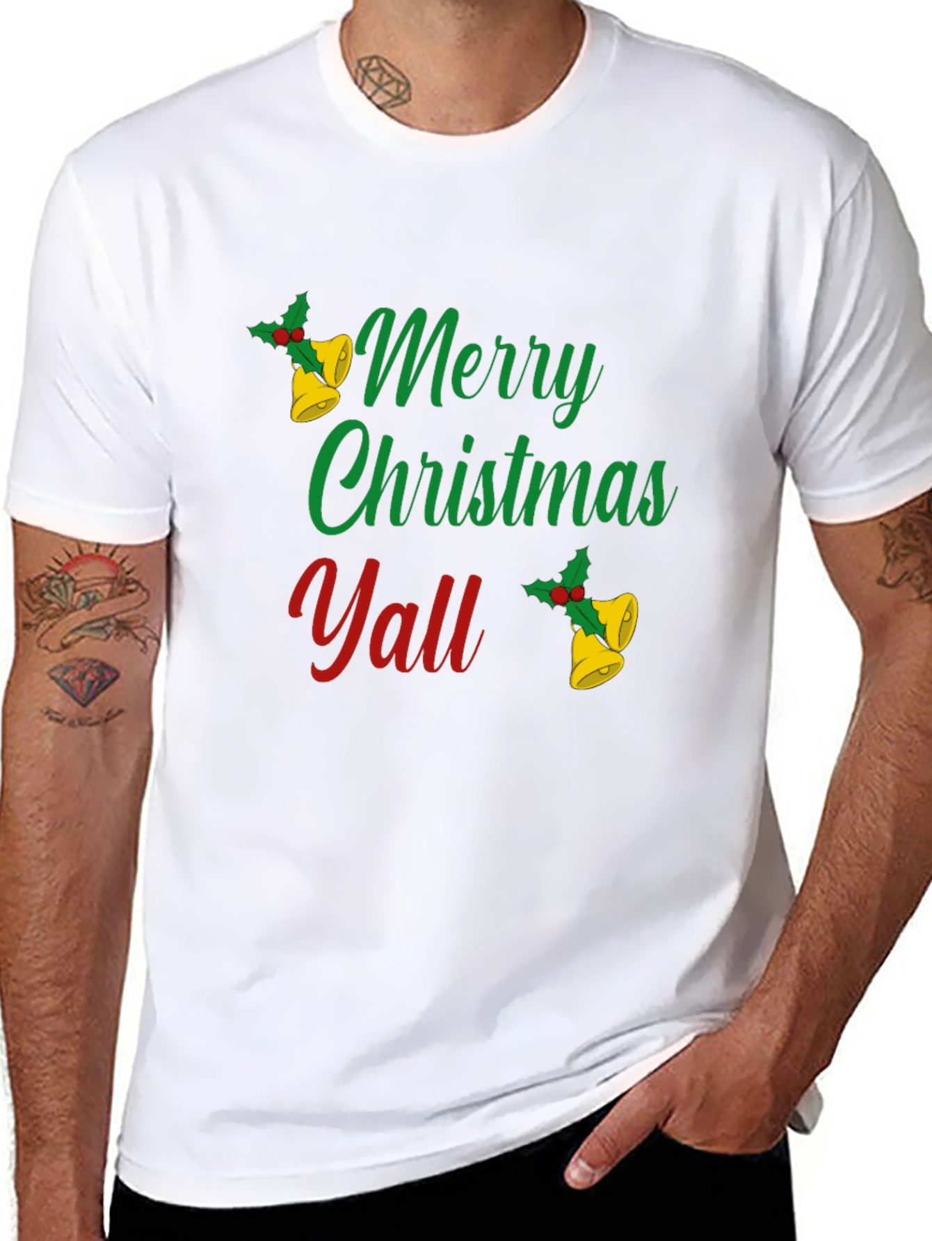 Merry Christmas Yall Holiday T-Shirt