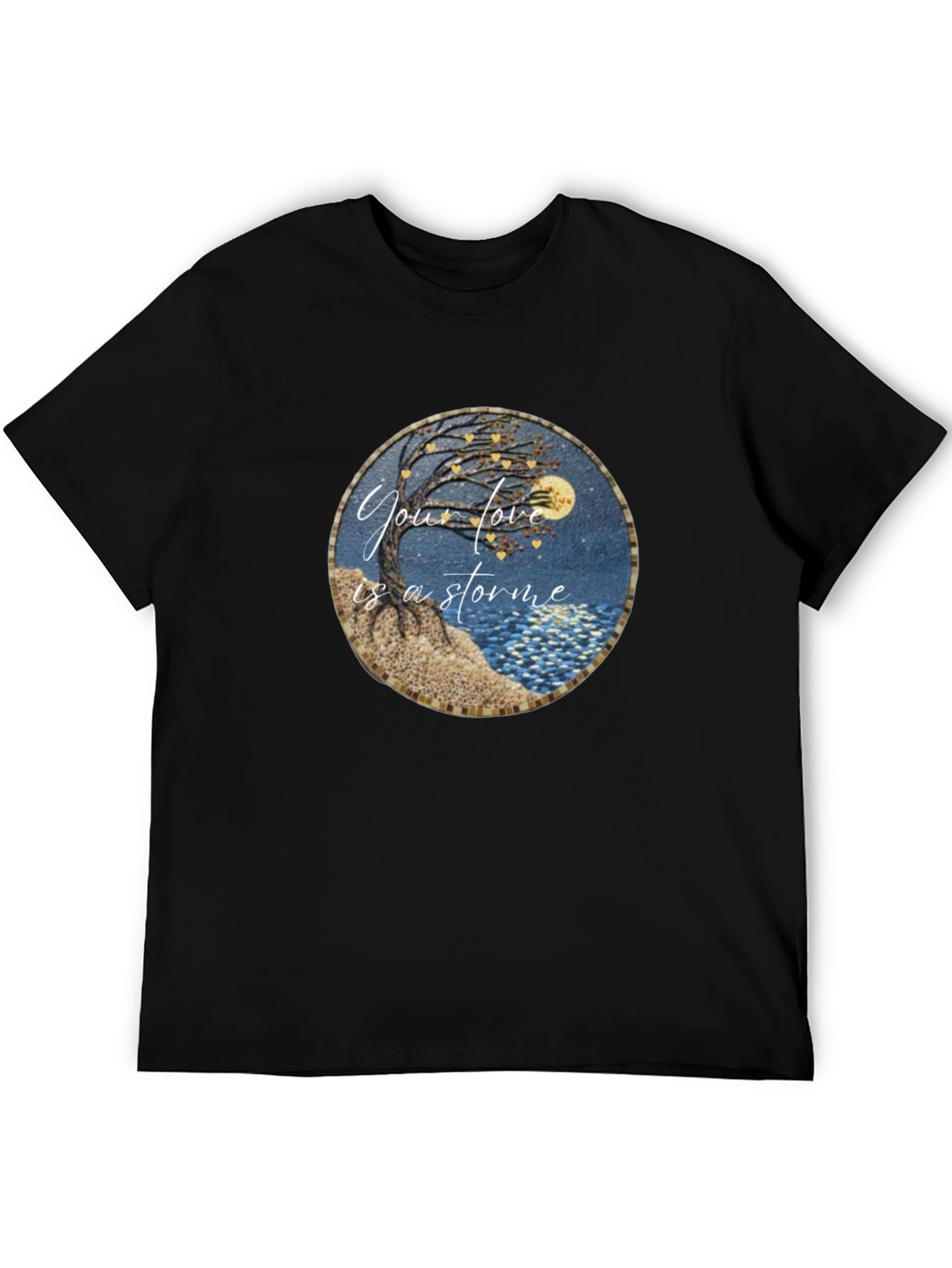 Storm of Love Graphic Tee - Unique Design