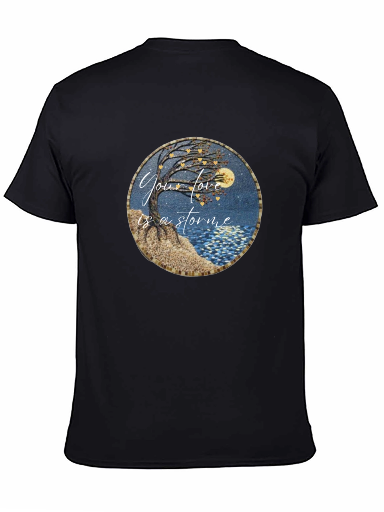 Storm of Love Graphic Tee - Unique Design