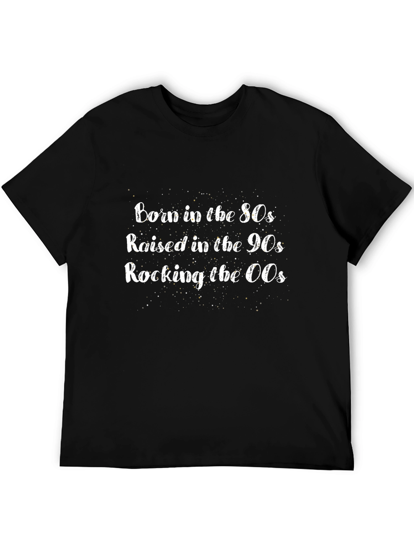 Born in the 80s Black Graphic Tee