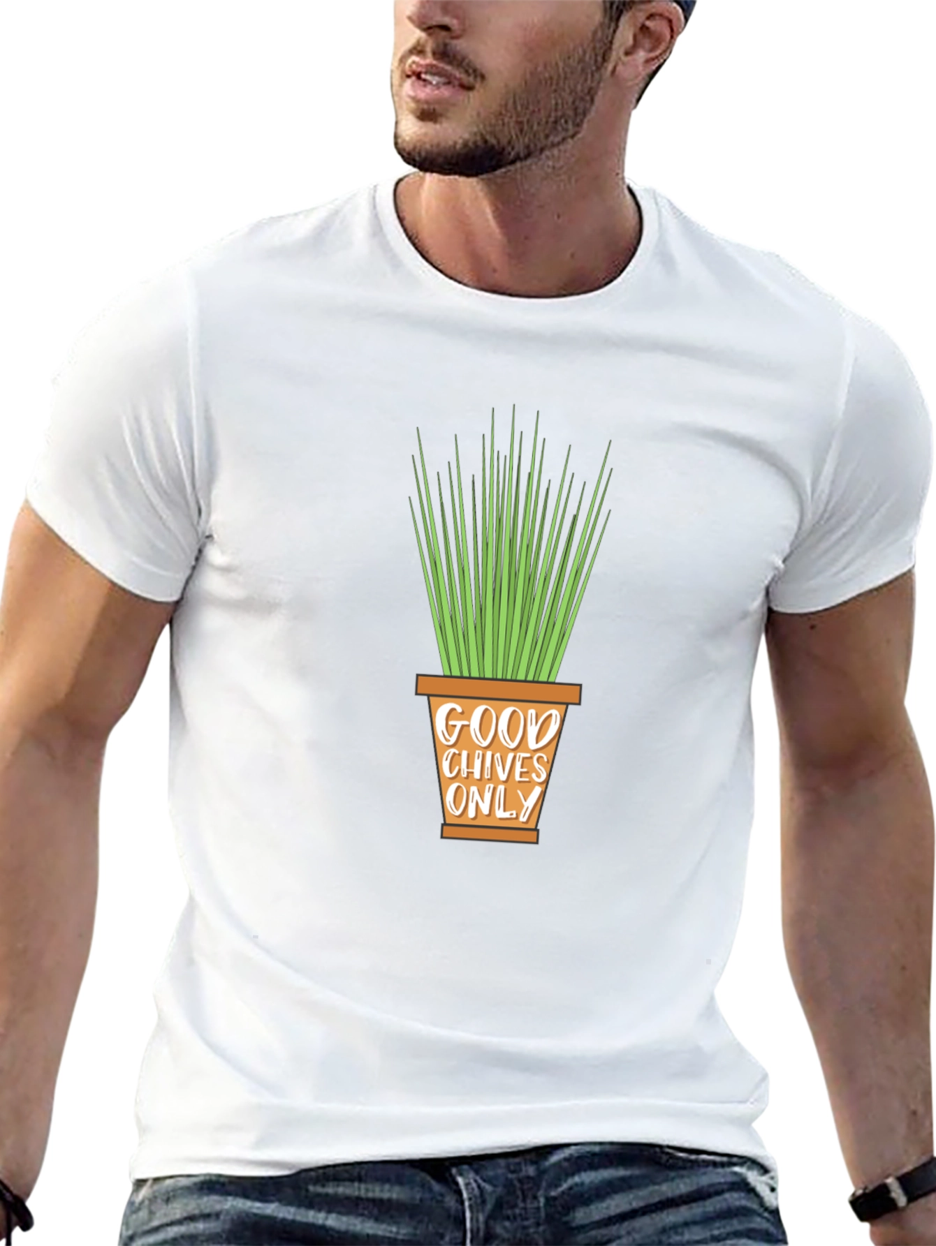 Good Chives Only T-Shirt - Fun Plant Lover Tee