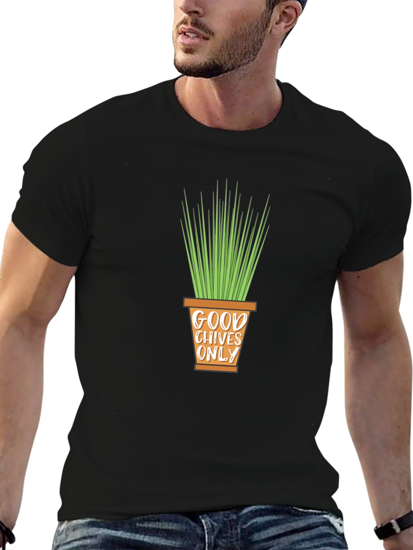 Good Chives Only T-Shirt - Fun Plant Lover Tee