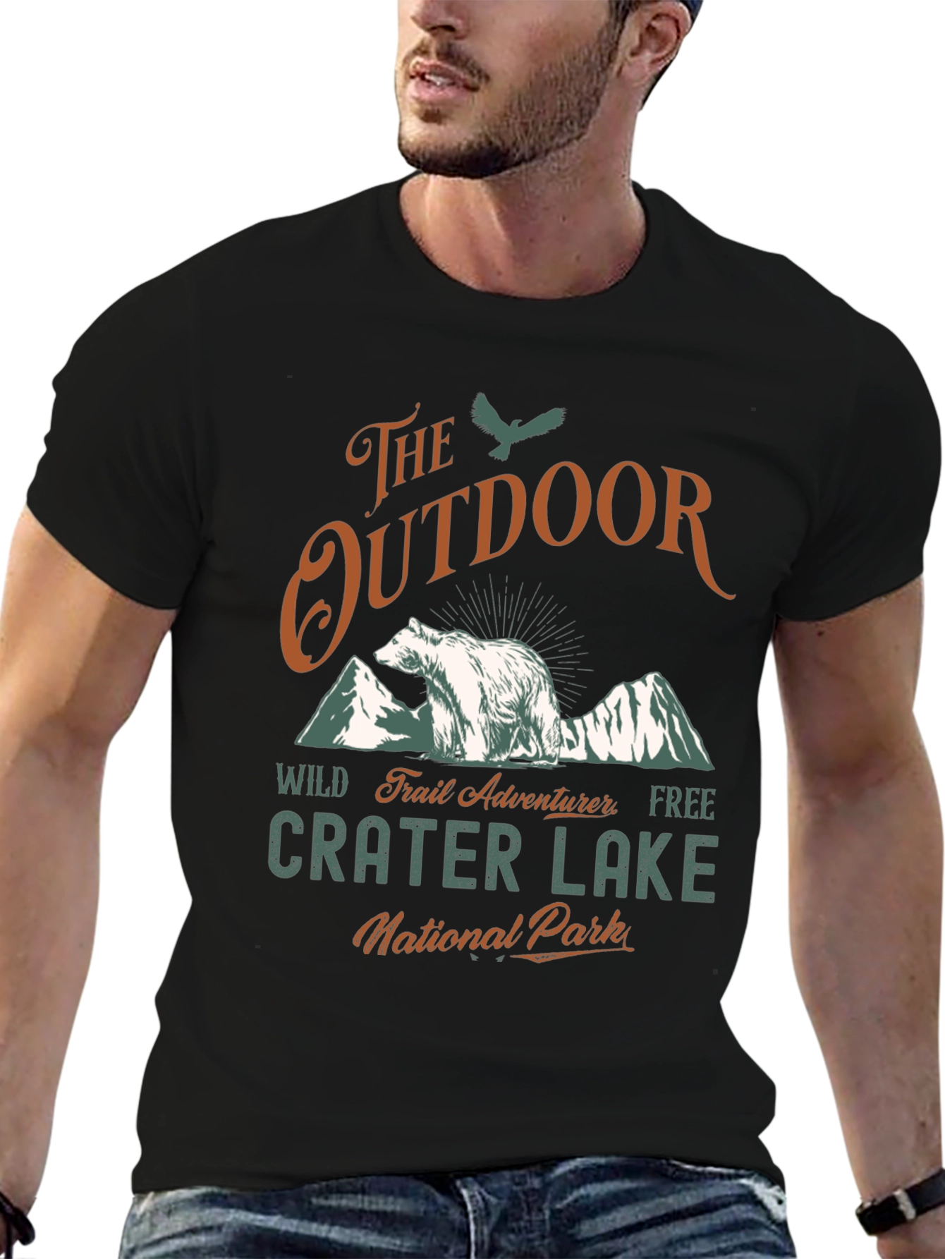 Crater Lake National Park Outdoor Adventure Tee