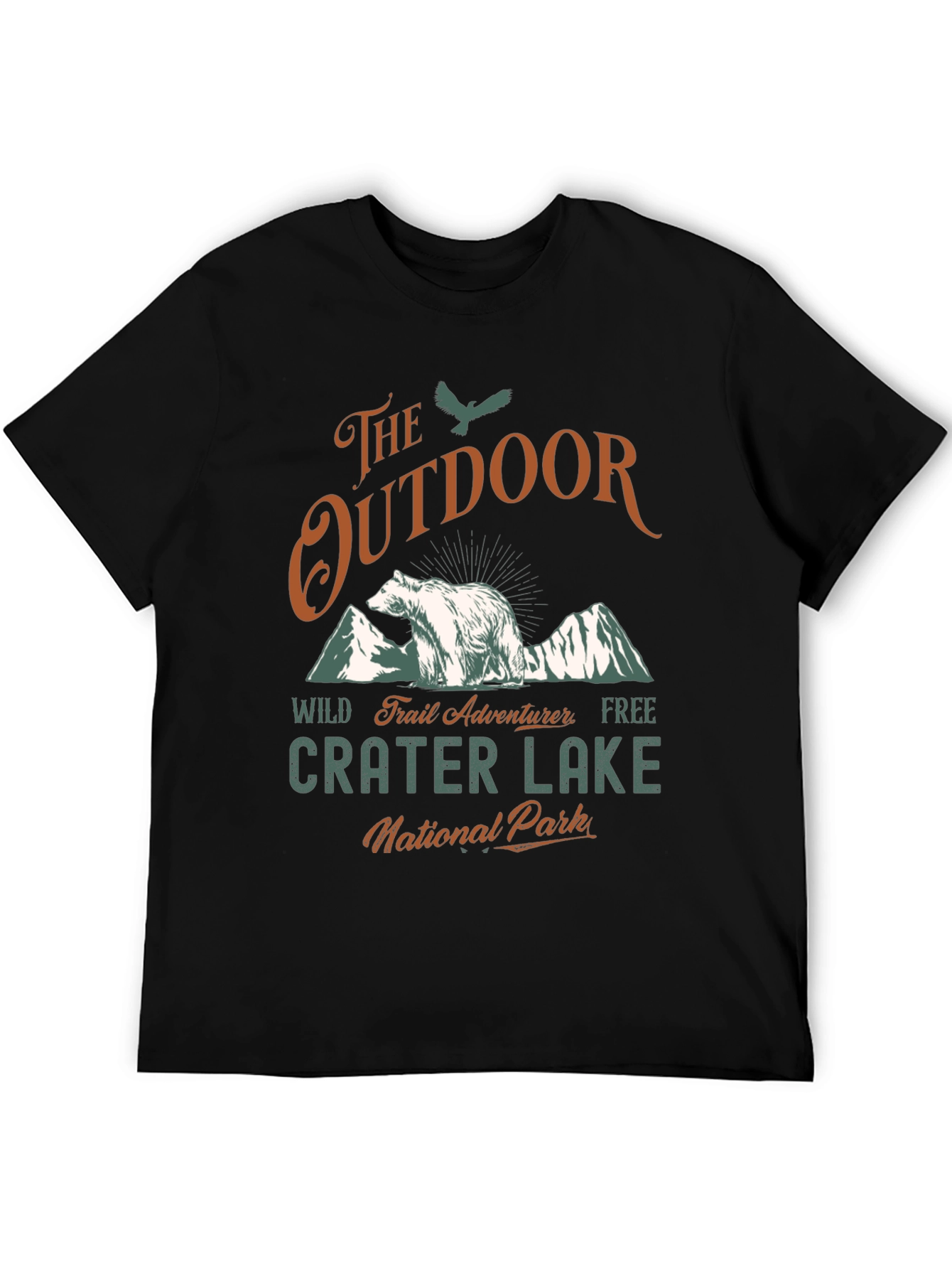 Crater Lake National Park Outdoor Adventure Tee