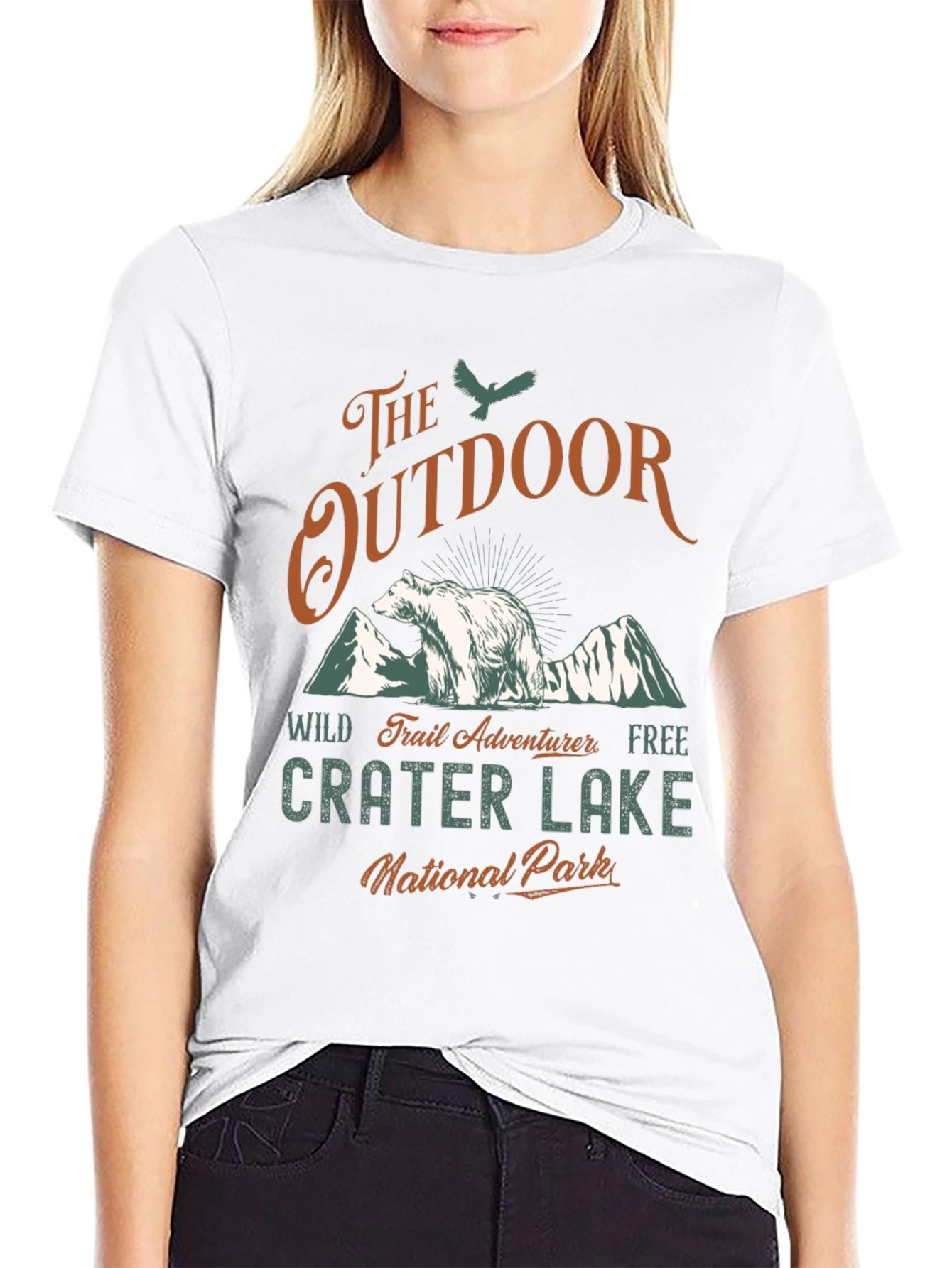 Crater Lake National Park Outdoor Adventure Tee