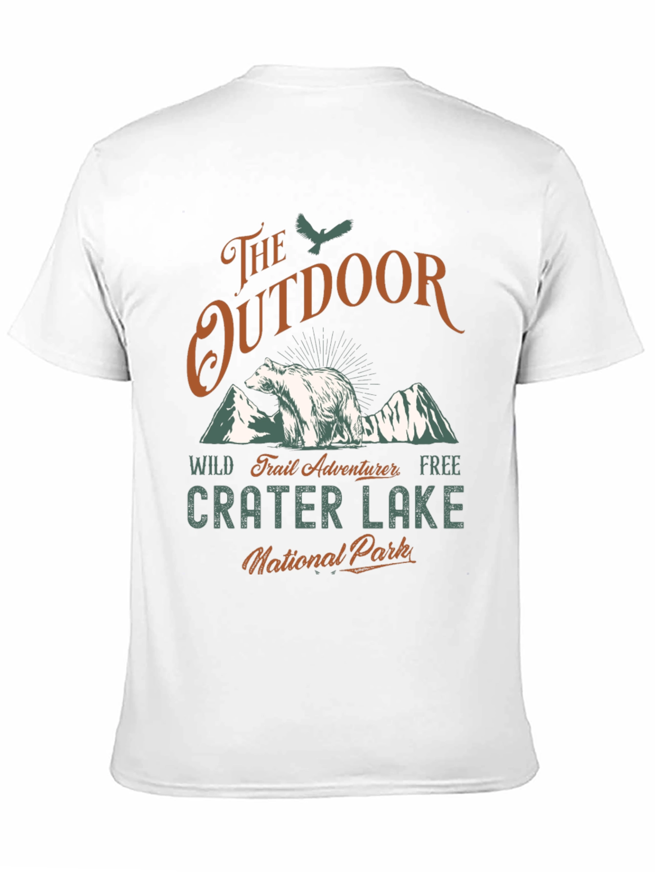 Crater Lake National Park Outdoor Adventure Tee