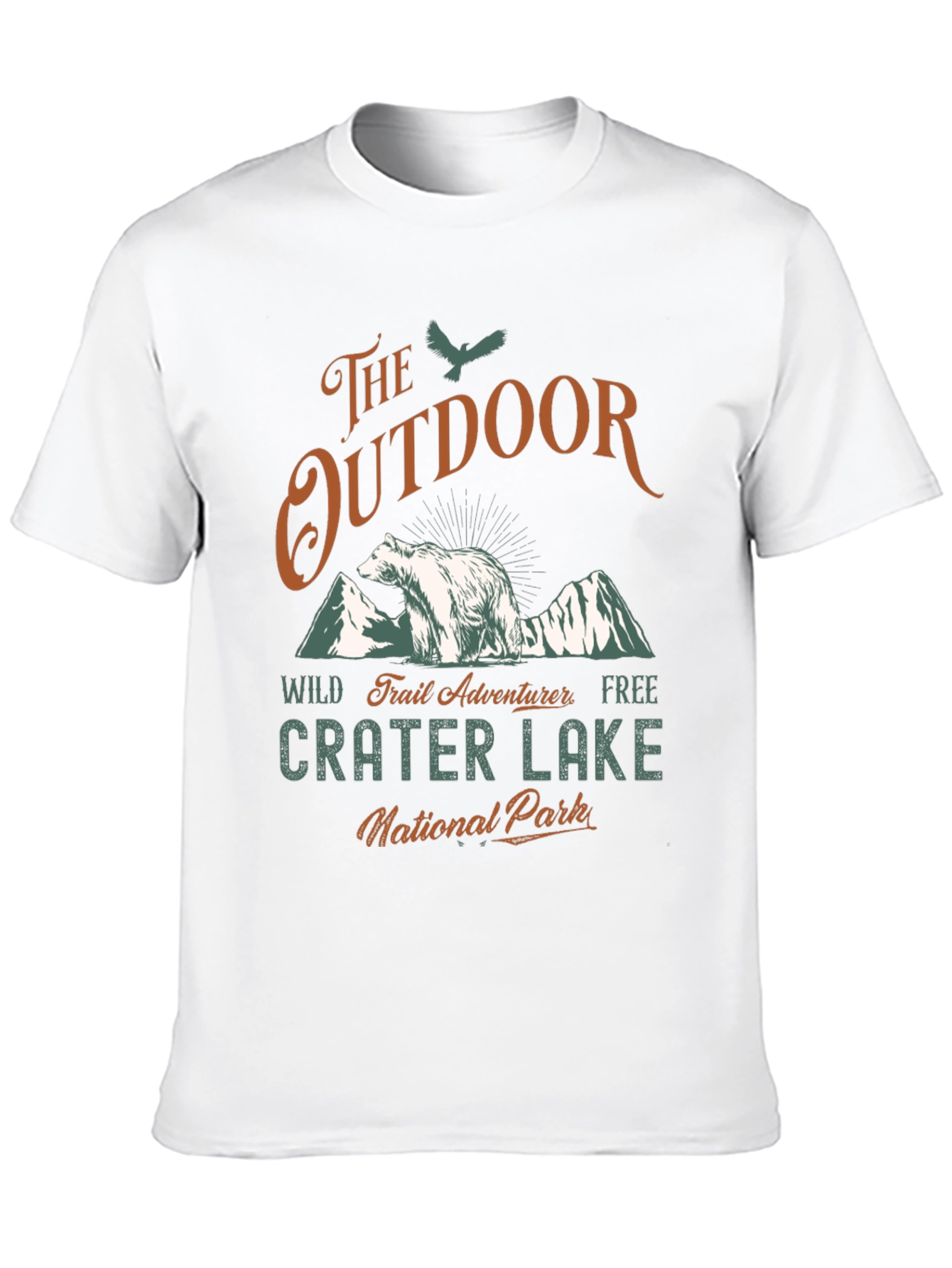 Crater Lake National Park Outdoor Adventure Tee