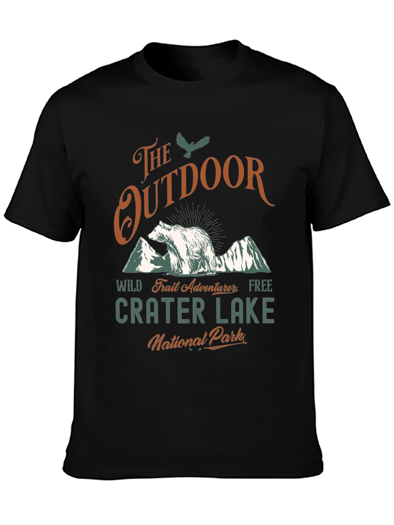 Crater Lake National Park Outdoor Adventure Tee