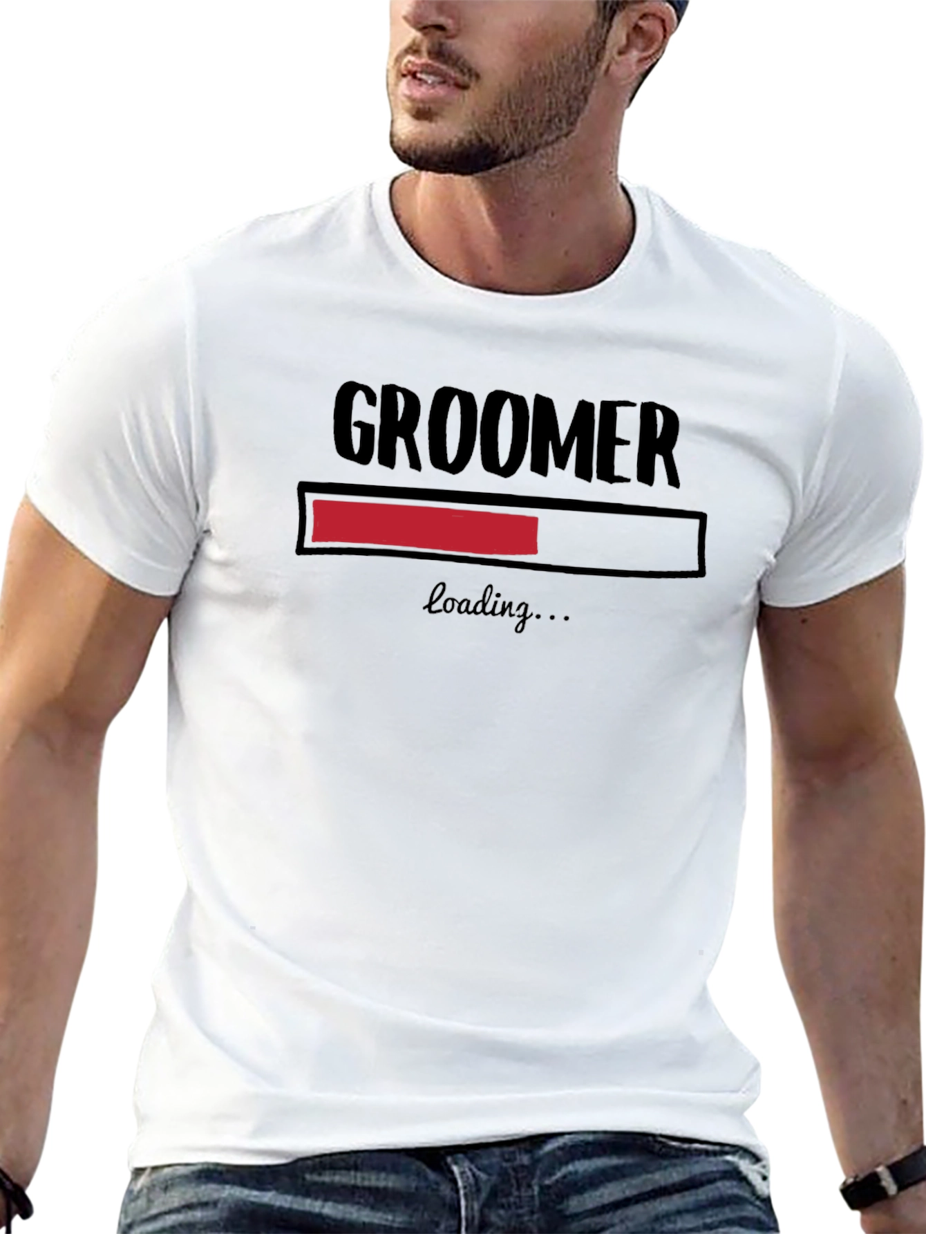 Groomer Loading Funny T-Shirt
