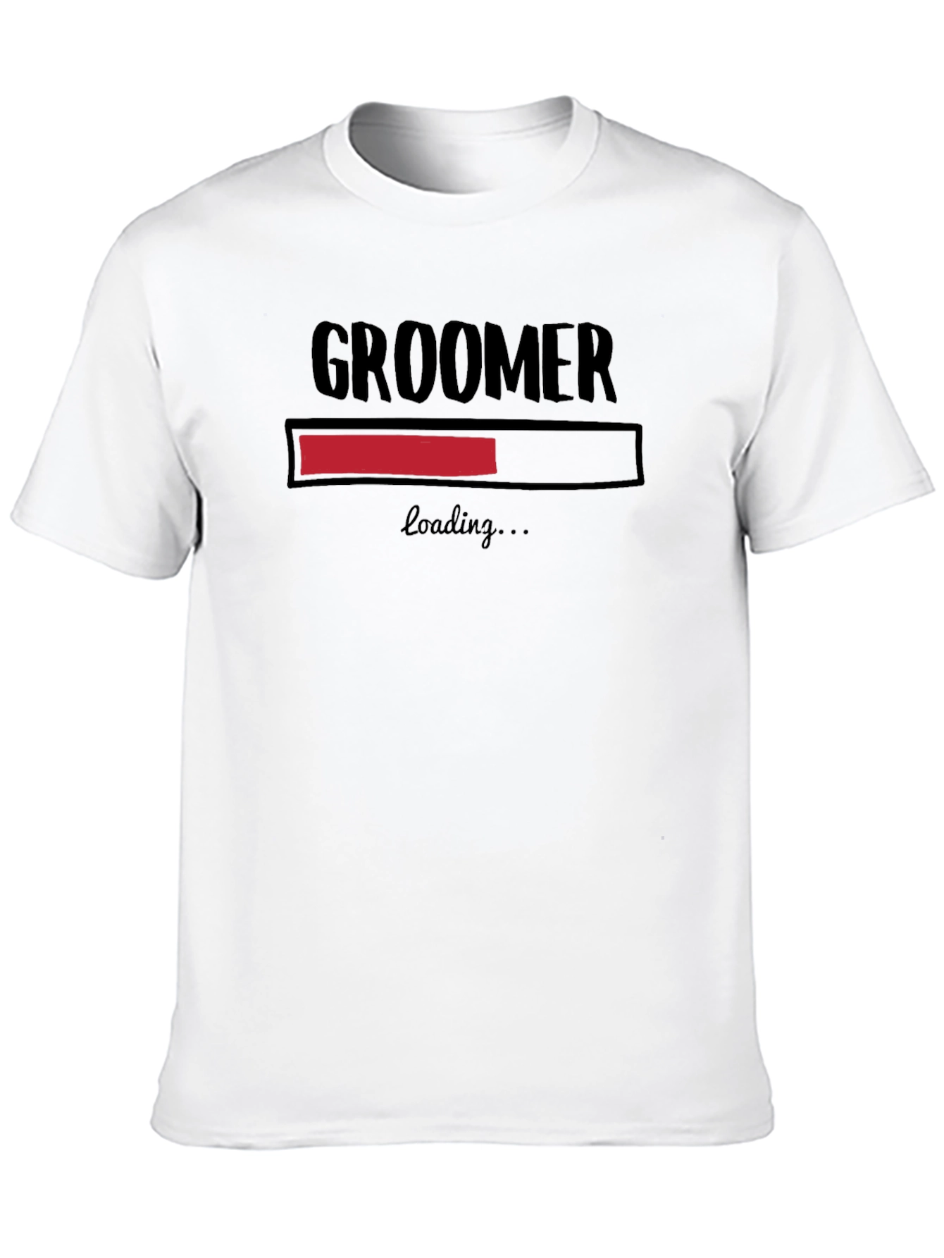 Groomer Loading Funny T-Shirt